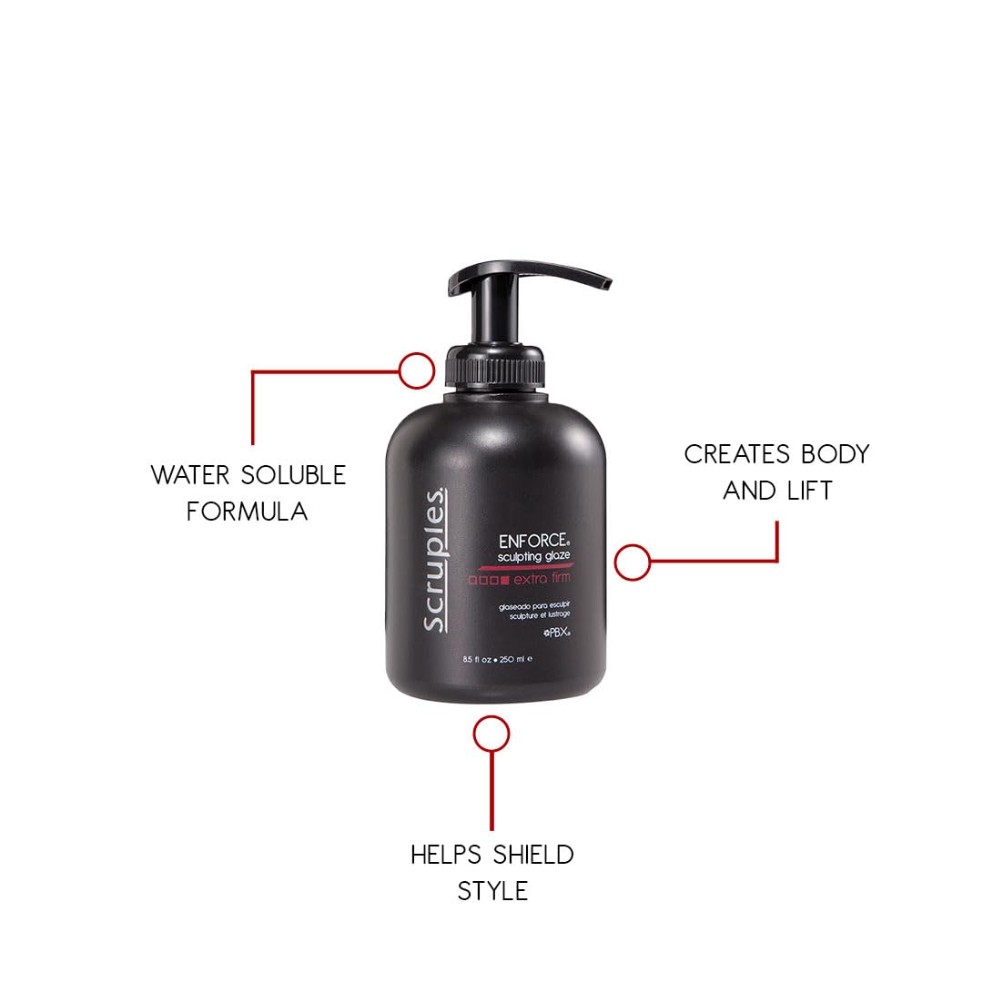 Scruples Enforce Sculpting Glaze - Strong Hold (8.5 oz)