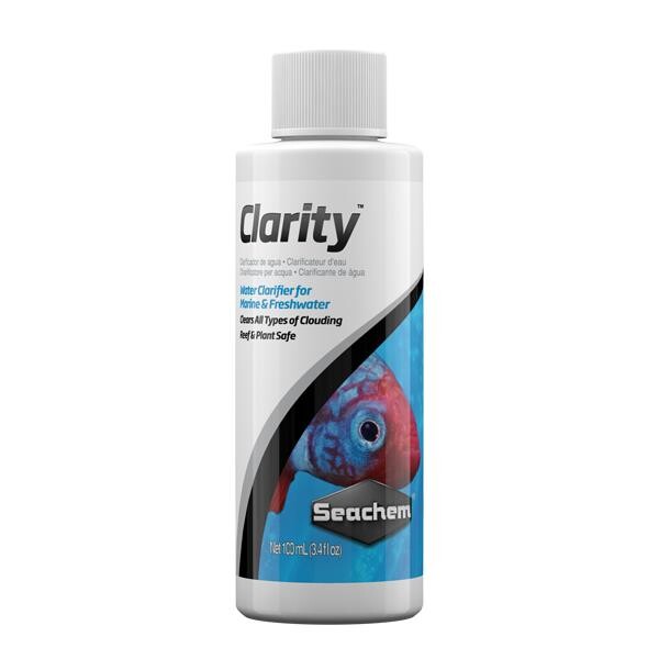 Seachem Clarity Water Clarifier for Crystal Clear Aquariums 100 ml