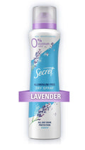 Secret Dry Spray Aluminum Free Women S Deodorant Hemp Seed Oil
