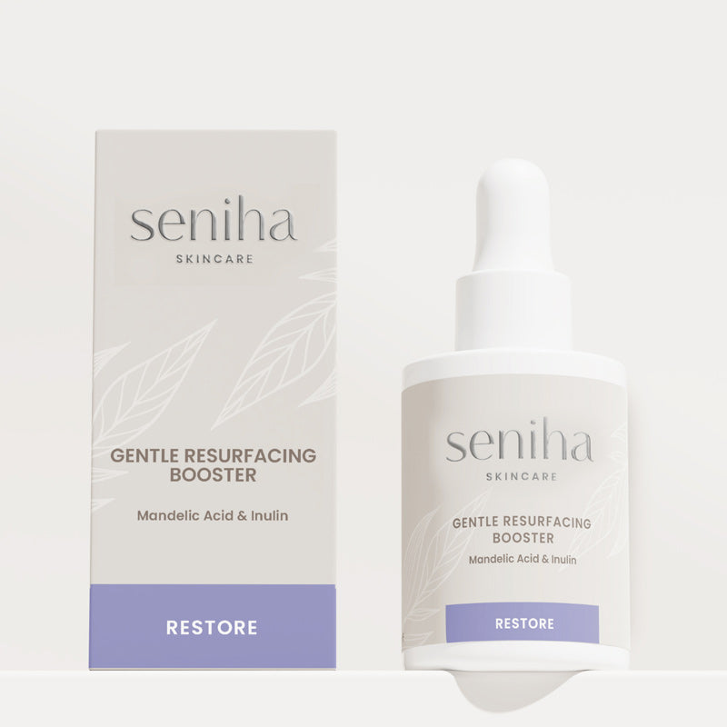 Seniha Skincare Gentle Resurfacing Booster Serum with Mandelic Acid 30ml