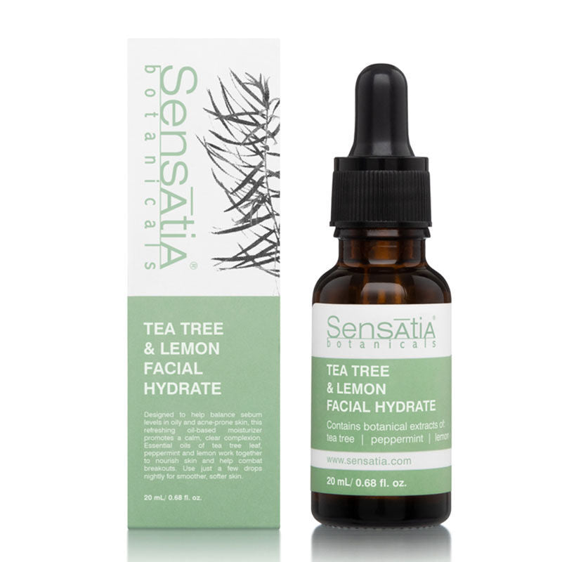Sensatia Botanicals Tea Tree & Lemon Face Moisturizer 20 ml