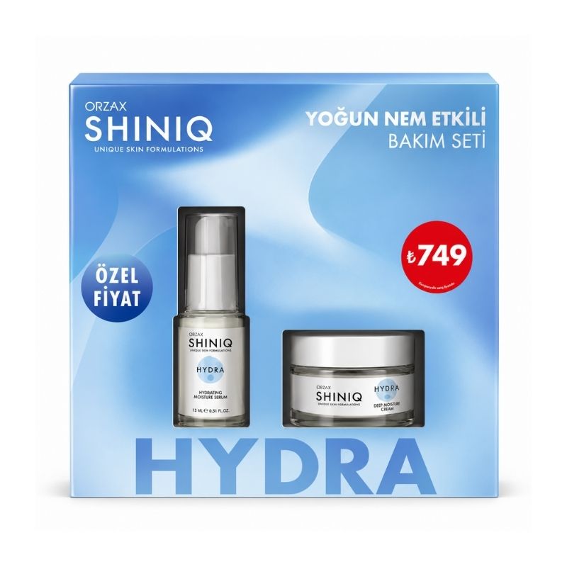Shiniq Hydra Intensive Moisture Care Set for Radiant Skin 30ml