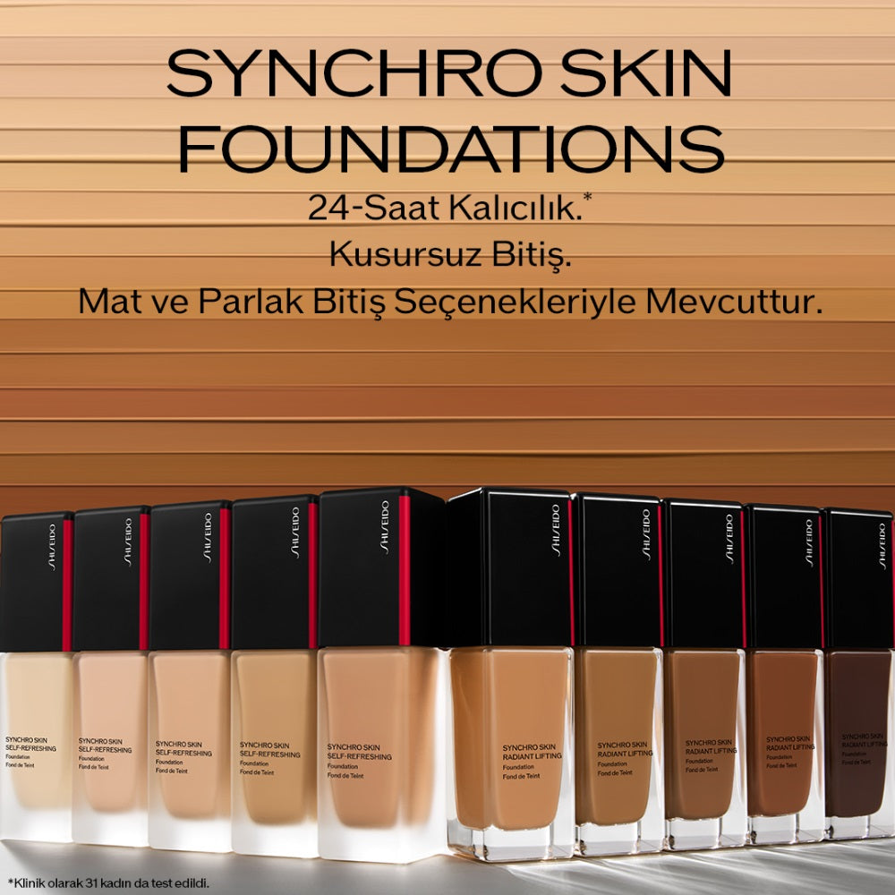 Shiseido Synchro Skin Self Refreshing Foundation 120 Ivory 30ml