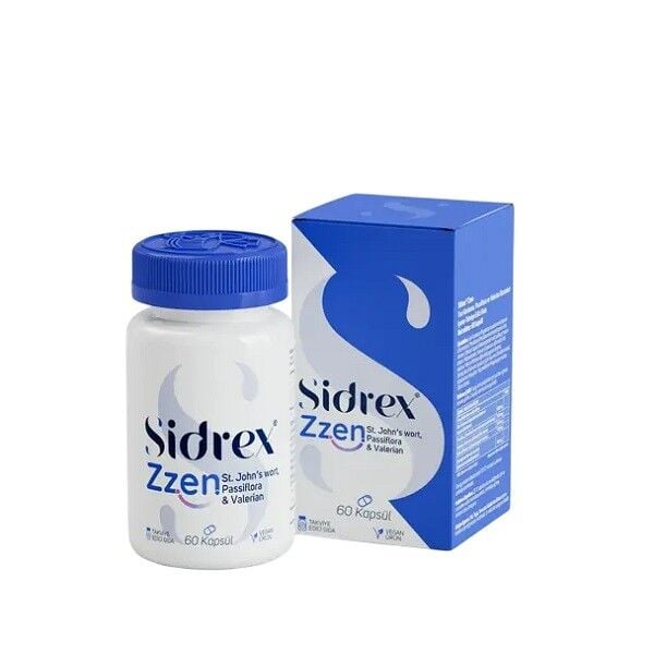 Sidrex ZZEN Dietary Supplement with St. John's Wort 60 Capsules