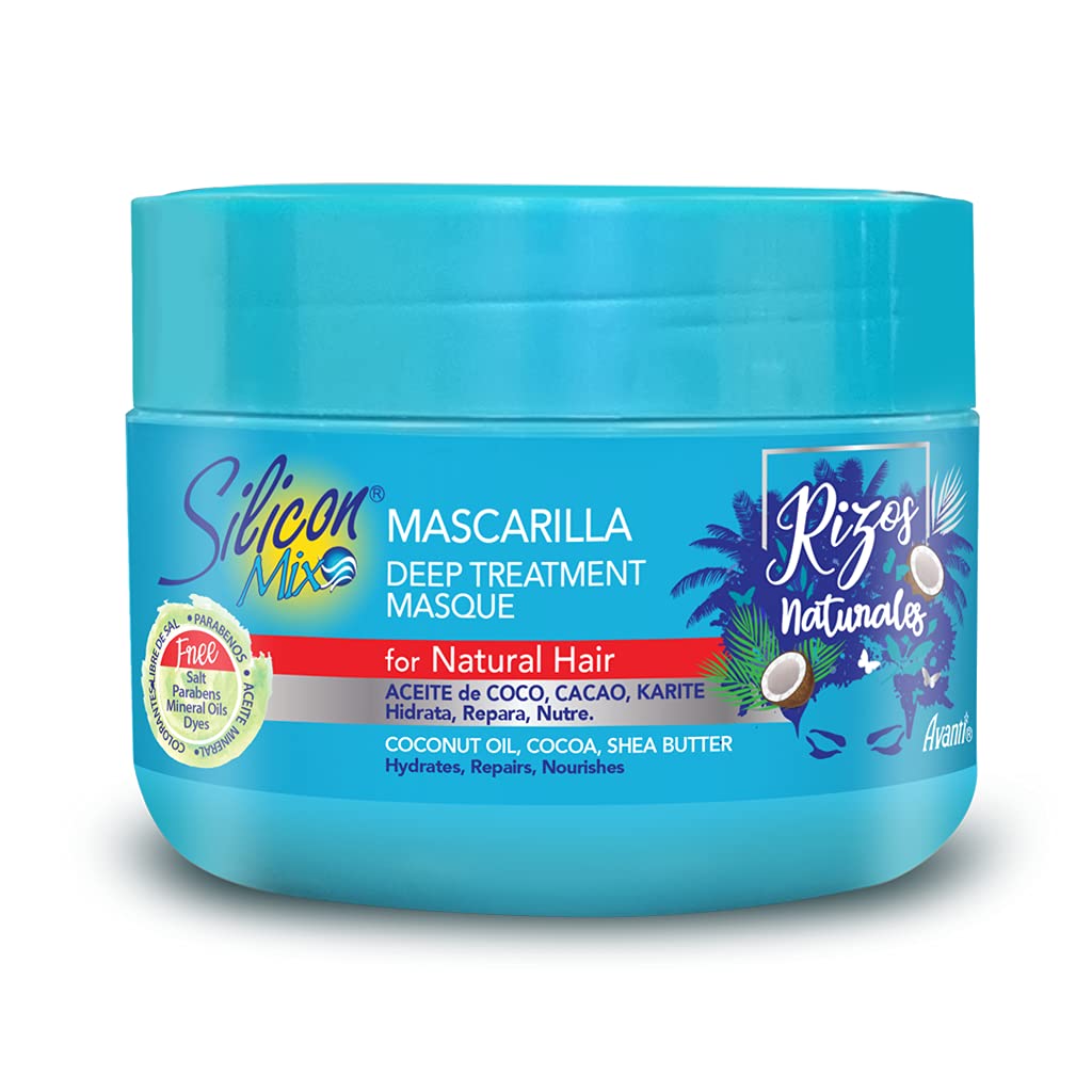 Silicon Mix Rizos Natural Intensive Moisturising Hair Mask for Wavy and Curly Hair