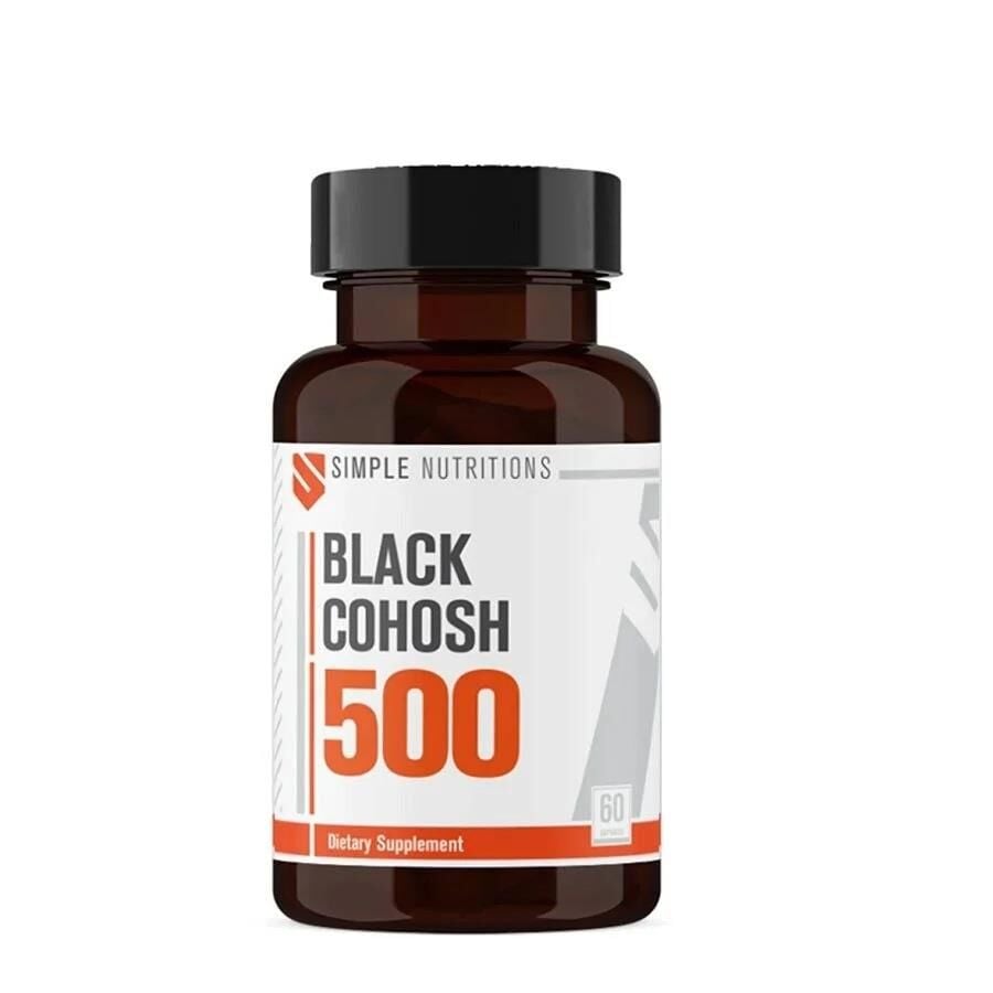 Simple Nutritions Black Cohosh 500 mg Dietary Supplement 60 Capsules