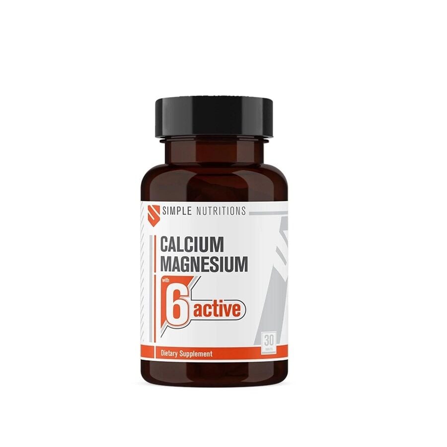 Simple Nutritions Calcium Magnesium 6-Active Complex 30 Tablets