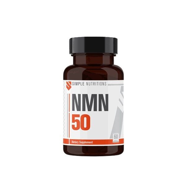 Simple Nutritions NMN 50 mg Dietary Supplement 60 Capsules