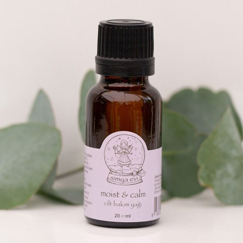 Simya Evi Moist Calm Skin Oil Soothing Facial Treatment 20 ml