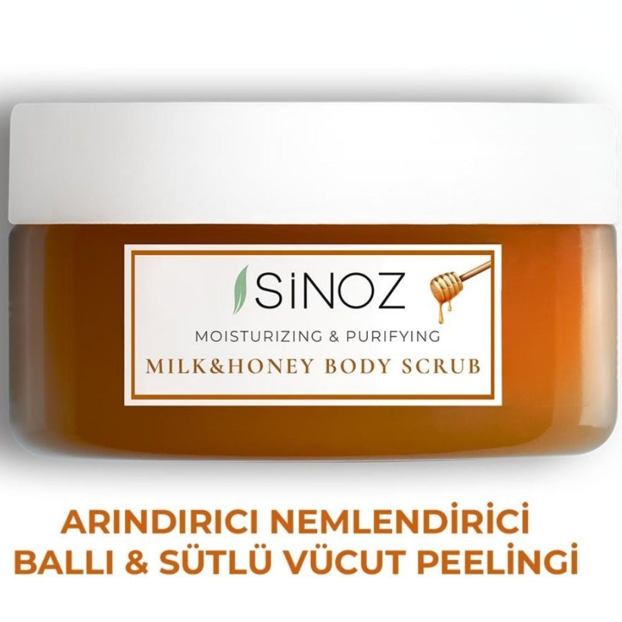 Sinoz Honey & Milk Body Peeling Nourishing Exfoliator 300g