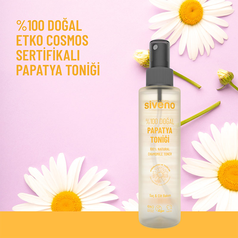 Siveno 100% Natural Chamomile Tonic Soothing Mist 150 ml