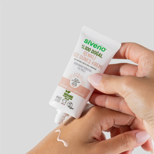 Siveno 100% Natural Tinted Face Sunscreen SPF 50+ 30 ml