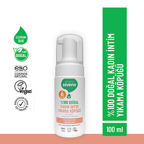 Siveno Natural Intimate Wash Foam for Women 100 ml