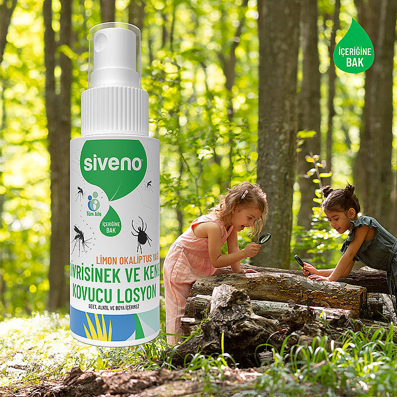 Siveno Natural Mosquito & Tick Repellent Spray Cream 50 ml