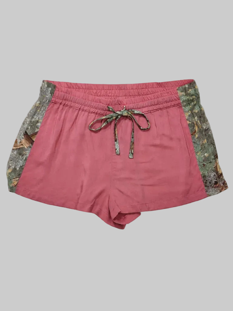 Women's Camo Sleep Shorts - King's Camo Hunting Loungewear - Wilderness Dreams