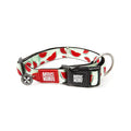 Max & Molly Watermelon Smart ID Dog Collar Large