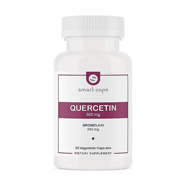Smartcaps Quercetin 500 mg Dietary Supplement 30 Capsules