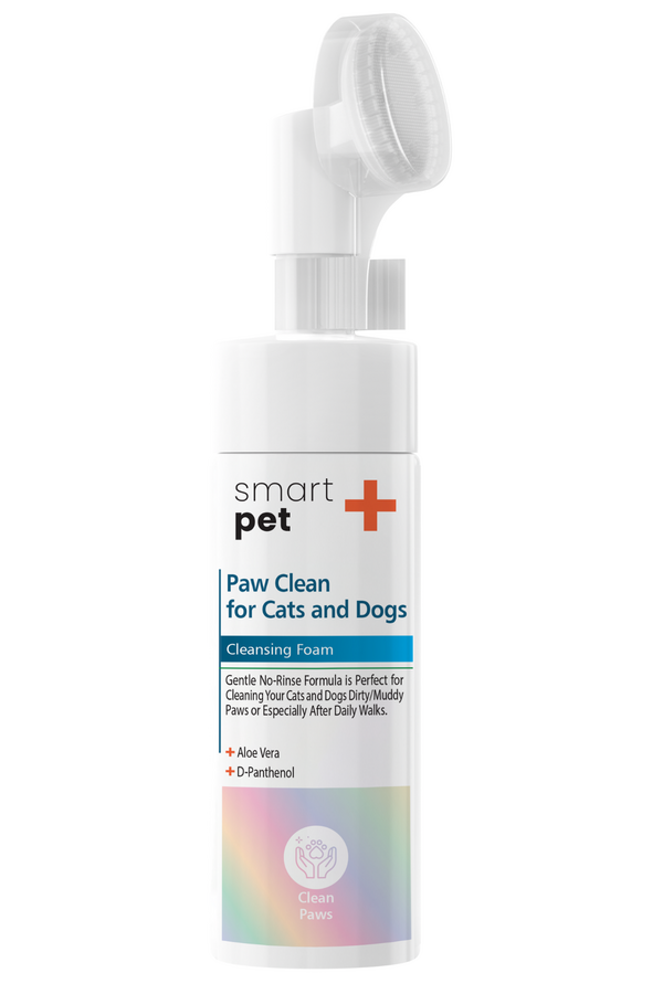 SmartPet + Paw Cleaning Foam with Silicone Brush 150ml