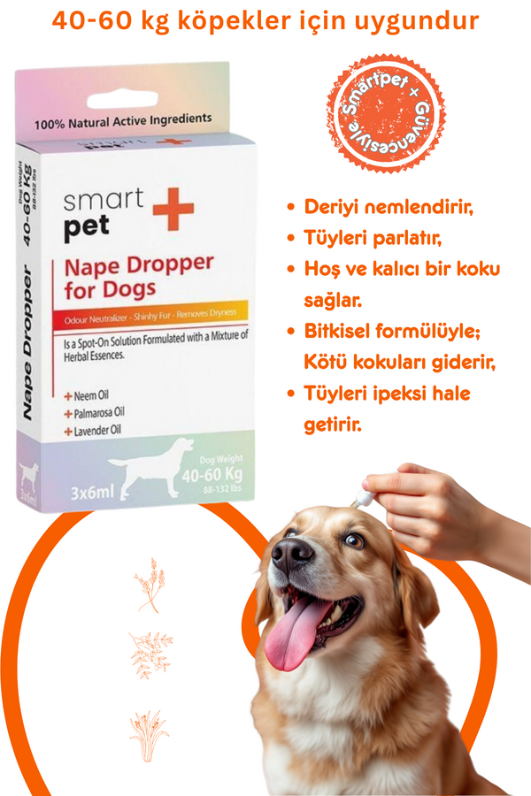 Smartpet + Dog Skin Care Spot-On for Large Breeds 3x6ml