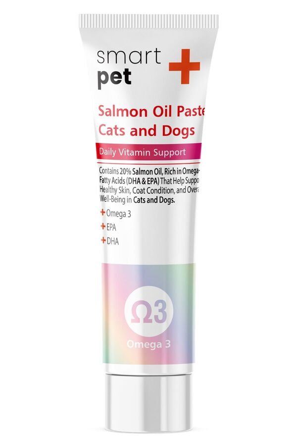 Smartpet+ Salmon Oil Paste for Cats & Dogs Omega-3 Support 100g