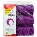 Snap On Magnetic Rollers Curler Hair Wave Jumbo 1 3/4 Diameter