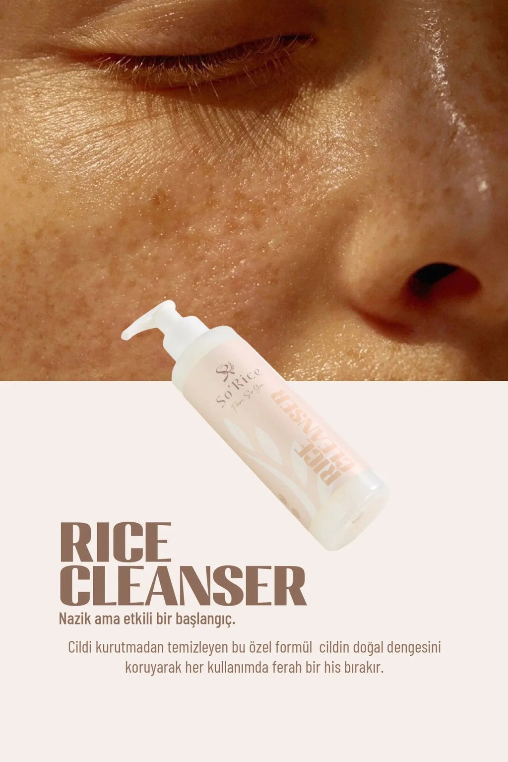 So Rice Rice Cleanser Brightening Face Wash 200 ml