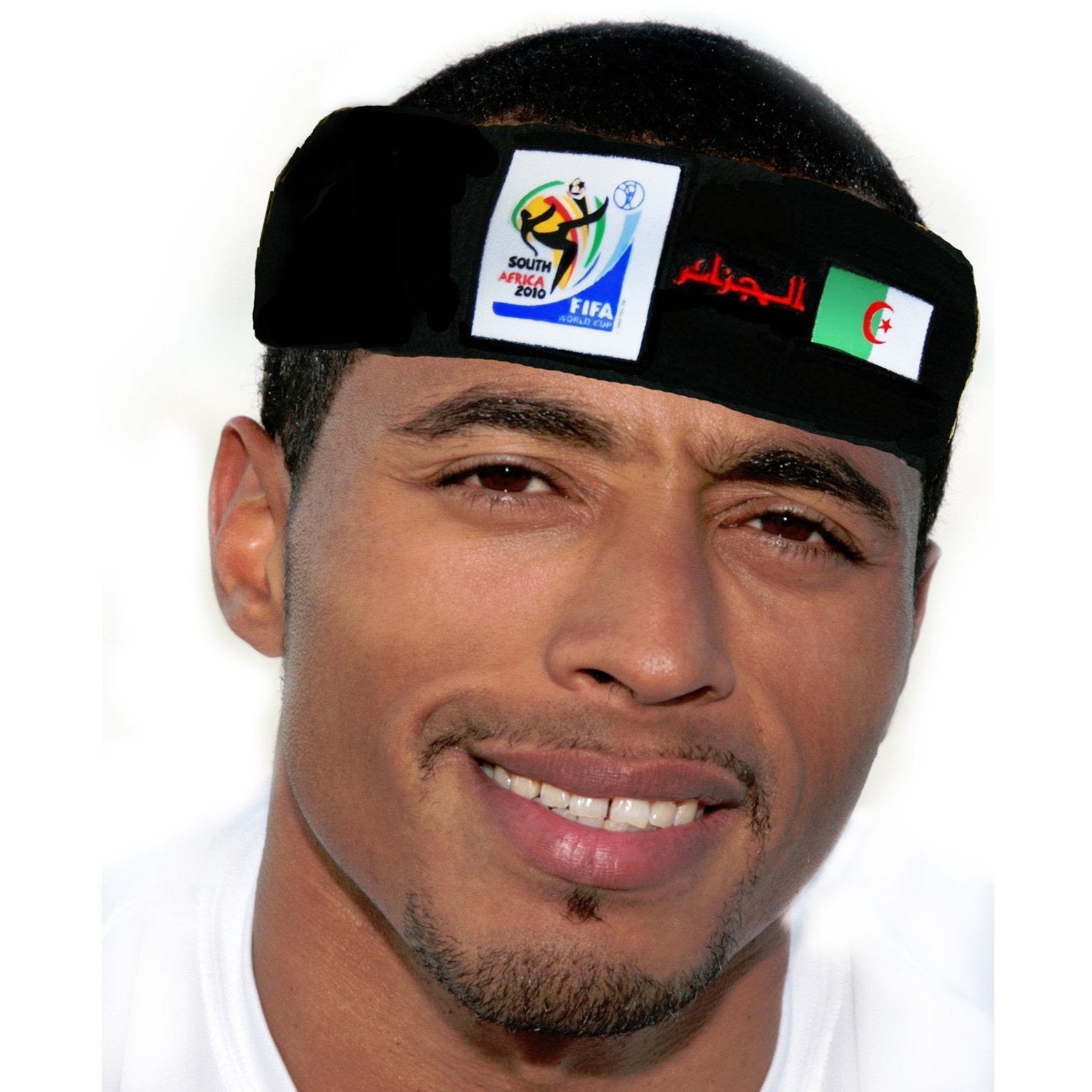 Algeria World Cup Soccer Headband – Official FIFA Licensed Retro Fan Gear