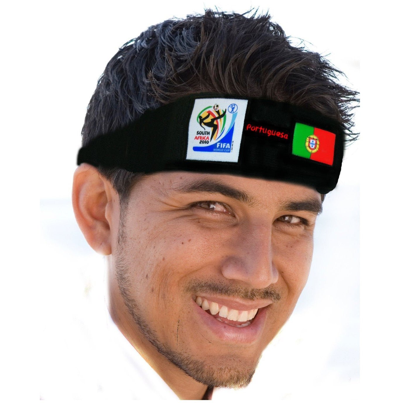 Portugal World Cup Soccer Headband – Official FIFA Licensed Retro Fan Gear
