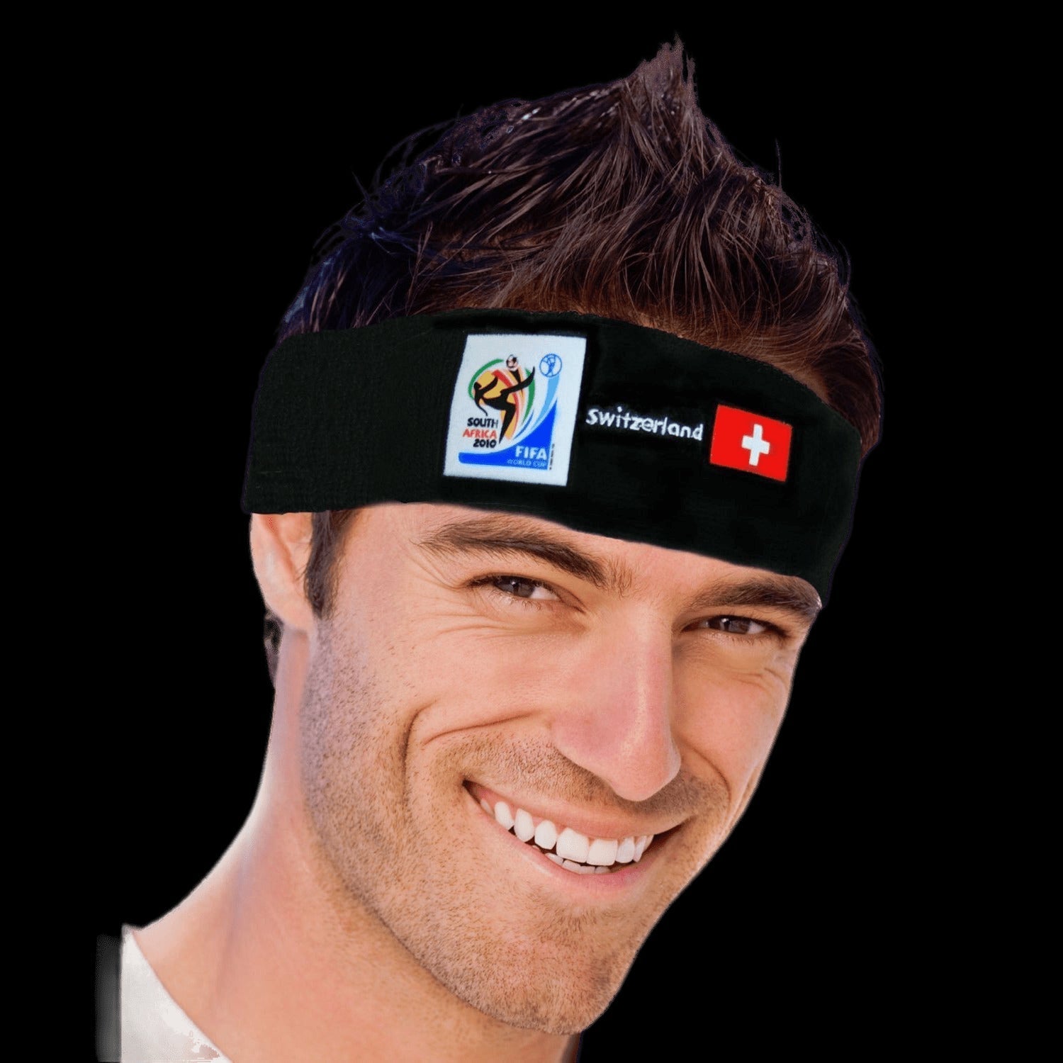 Switzerland World Cup Soccer Headband – Official FIFA Licensed Retro Fan Gear