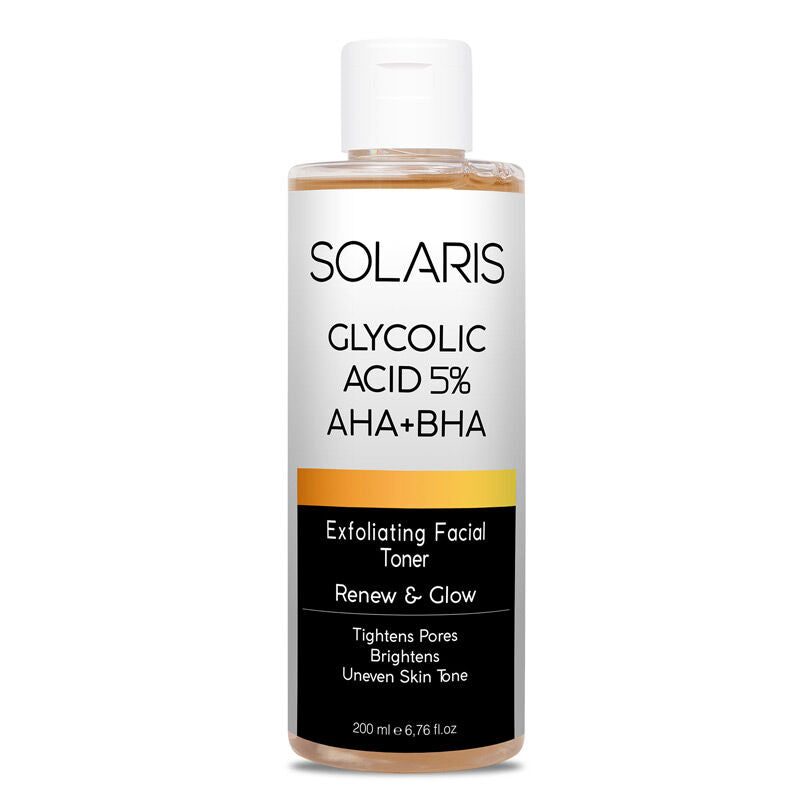 Solaris Pore Tightening & Purifying Toner with AHA & BHA 200 ml