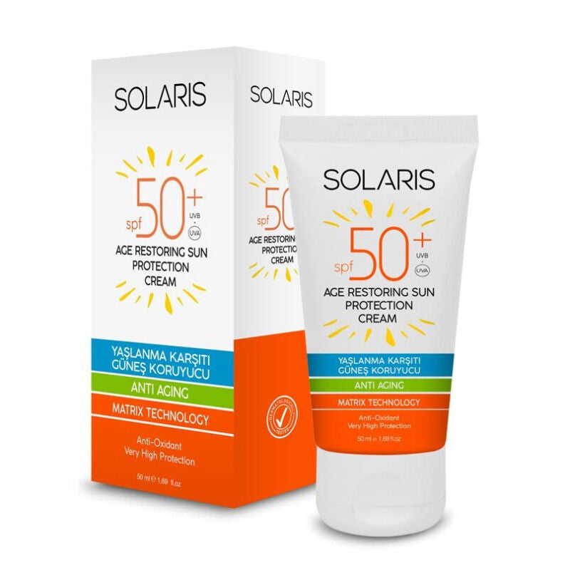 Solaris Anti-Aging Sunscreen Cream SPF 50 50ml