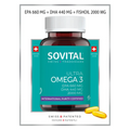 Sovital Ultra Omega 3 Heart & Brain Support 60 Softgels