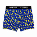Carnaval Socks Banana Print Men's Boxer Briefs X-Large 1 Count