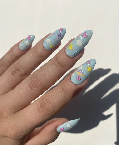 "Spaced Out" Deco Beauty Nail Art Stickers
