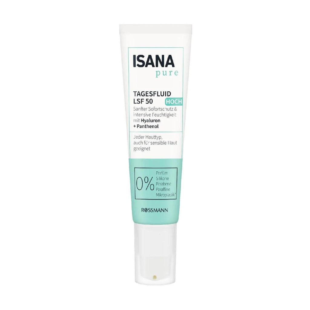 Isana Pure SPF 50 Day Cream for Hydrated Skin 50 ml