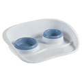 Stefanplast Pet Food Bowl Set Sky Blue Dual Feeding Station