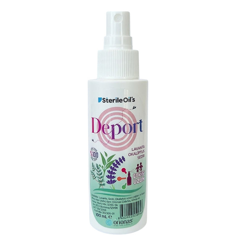 Sterile Oils Deport Spray Natural Essential Oil Blend 100 ml