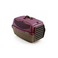 Stefanplast Gulliver 1 Pet Carrier Pink and Brown 48 cm