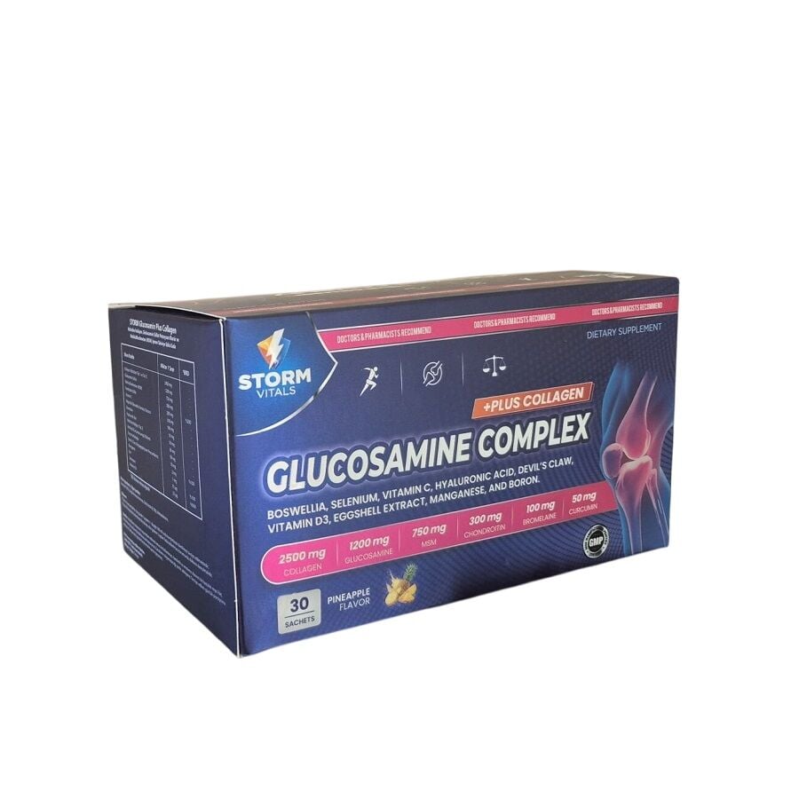 Storm Vitals Glucosamine Complex & Collagen Support 30 Sachets