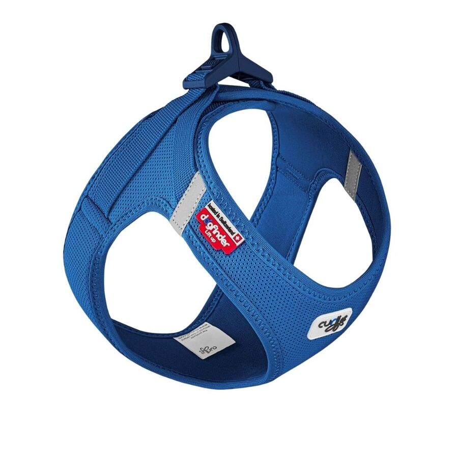 Curli Vest Harness Clasp Air-Mesh Dog Harness Blue XL