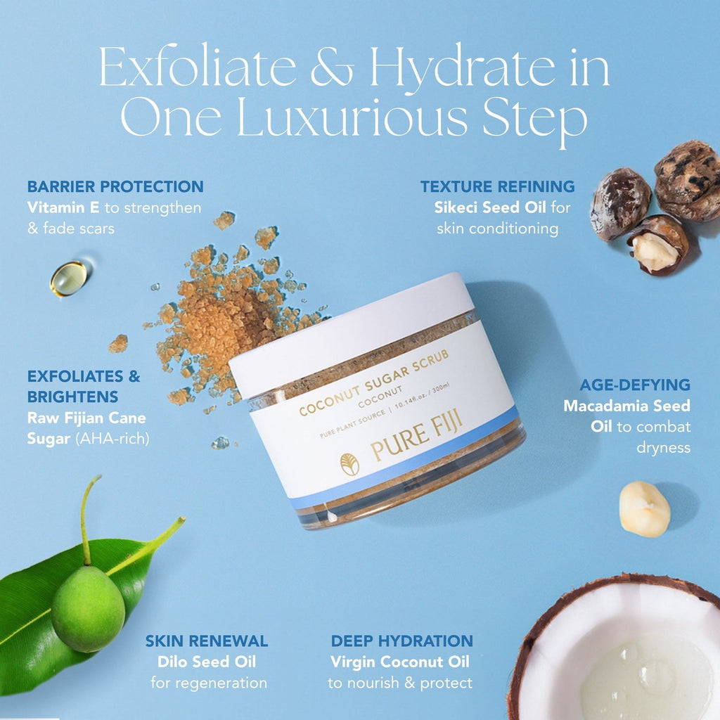 Coconut Sugar Scrub | Pure Fiji