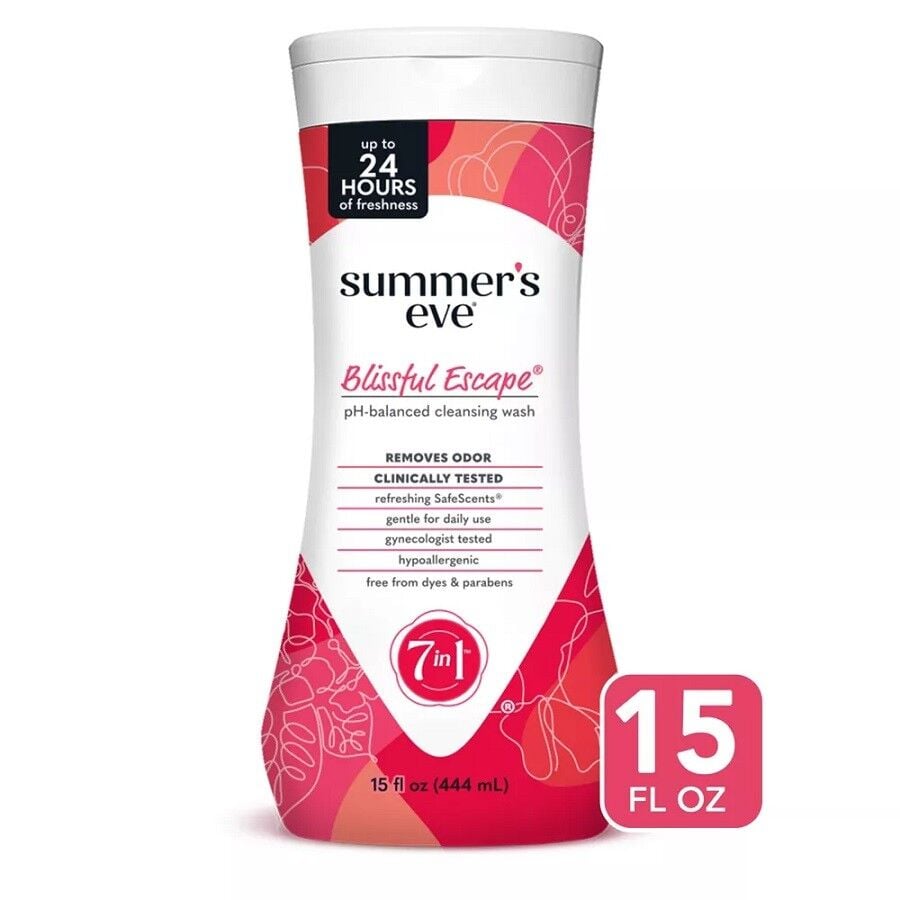 Summers Eve Blissful Escape Cleansing Wash pH Balanced 444ml