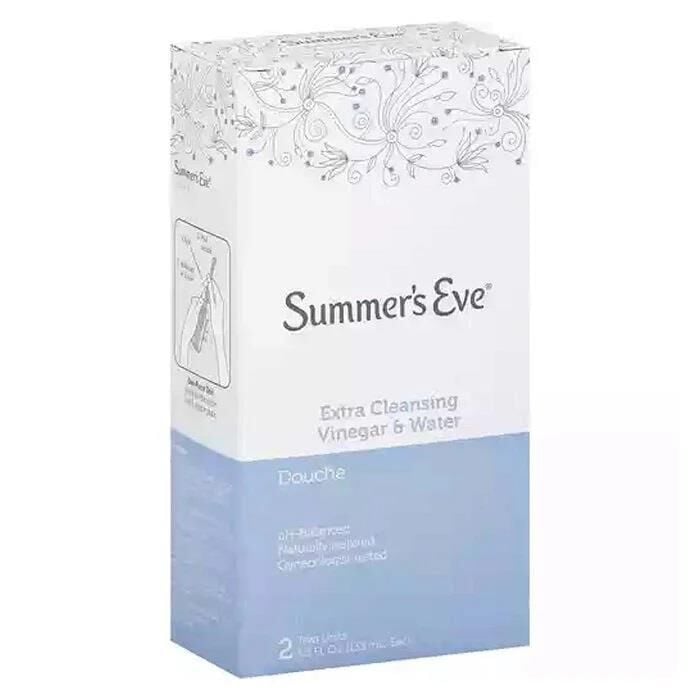 Summers Eve Extra Cleansing Vinegar Water Douche 2 x 133ml