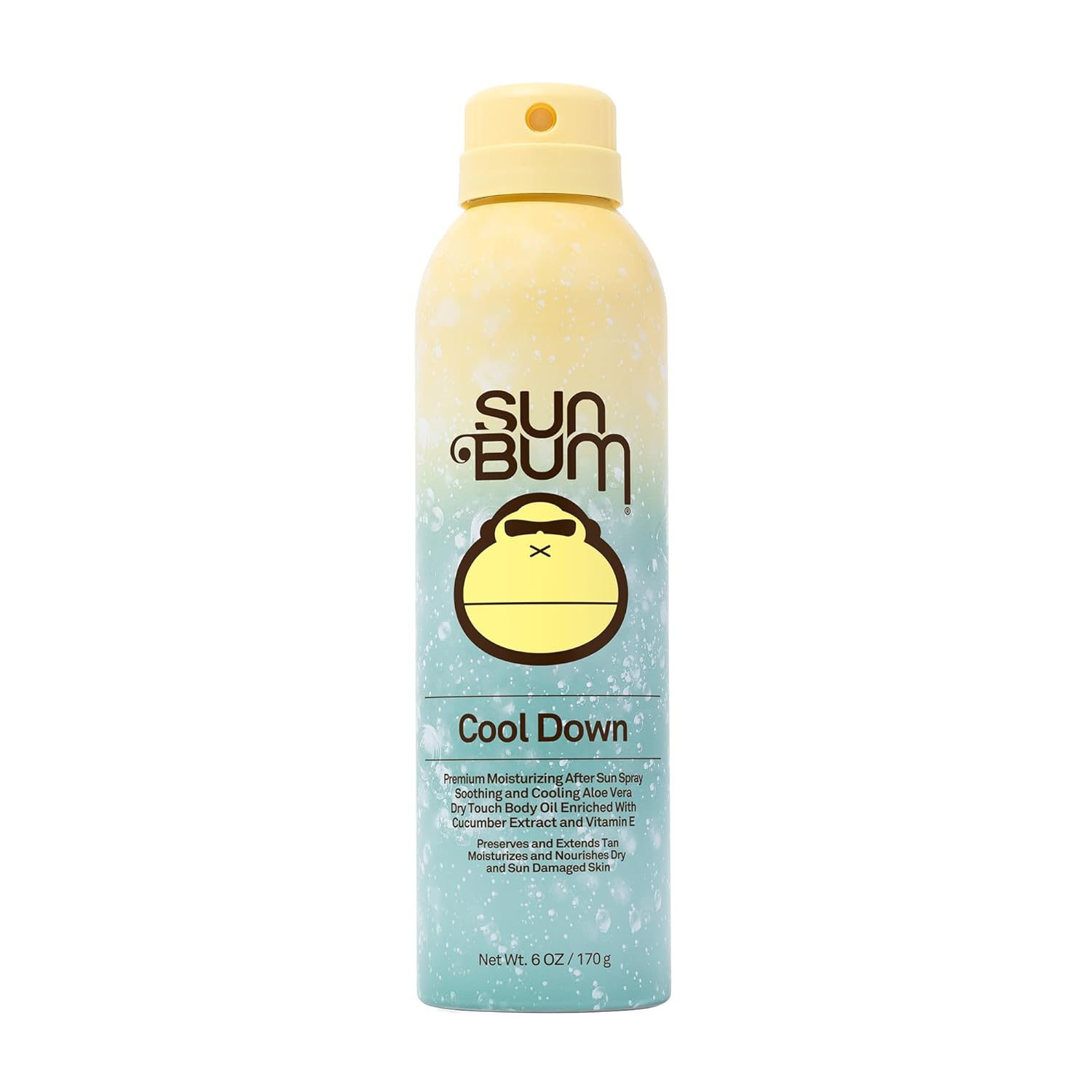 Sun Bum Cool Down Aloe Vera After Sun Spray 6 oz