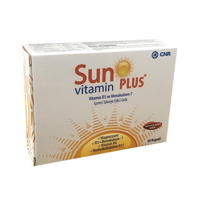 Cnr Ilac Sun Vitamin Plus D3 & Magnesium Supplement 30 Capsules