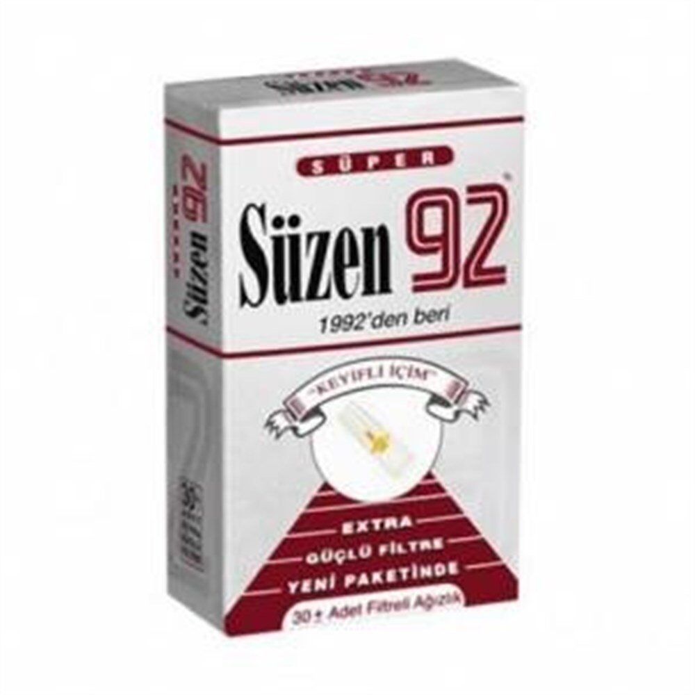 Suzen Agizliklari Super Suzen 92 Filtered Holder 30 Count
