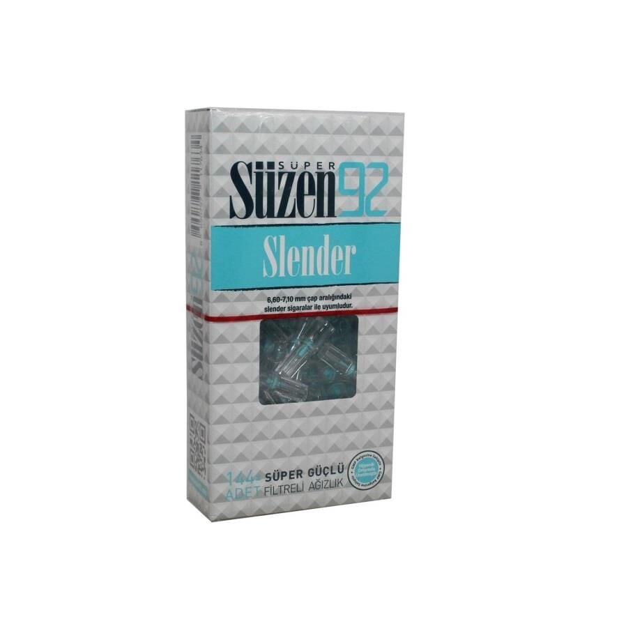 Suzen 92 Slender Super Strong Filters 144 Count