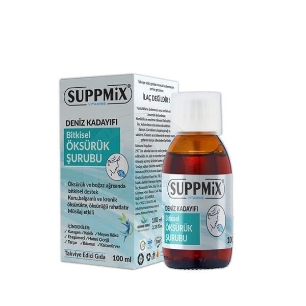 Suppmix Carrageenan & Thyme Liquid Syrup for Throat Comfort 100 ml