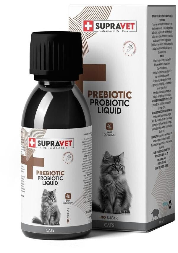 Supravet Cat Liquid Probiotic, 100 ml
