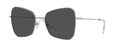 Swarovski 7008 400187 Grey Metal Square Sunglasses 57mm